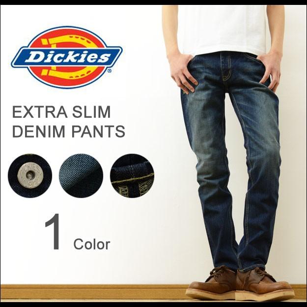メンズ デニムパンツ ロングパンツ スキニーパンツ スリム ジーンズ/31/M Dickies（ディッキーズ） エクストラスリム デニム パンツ メンズ