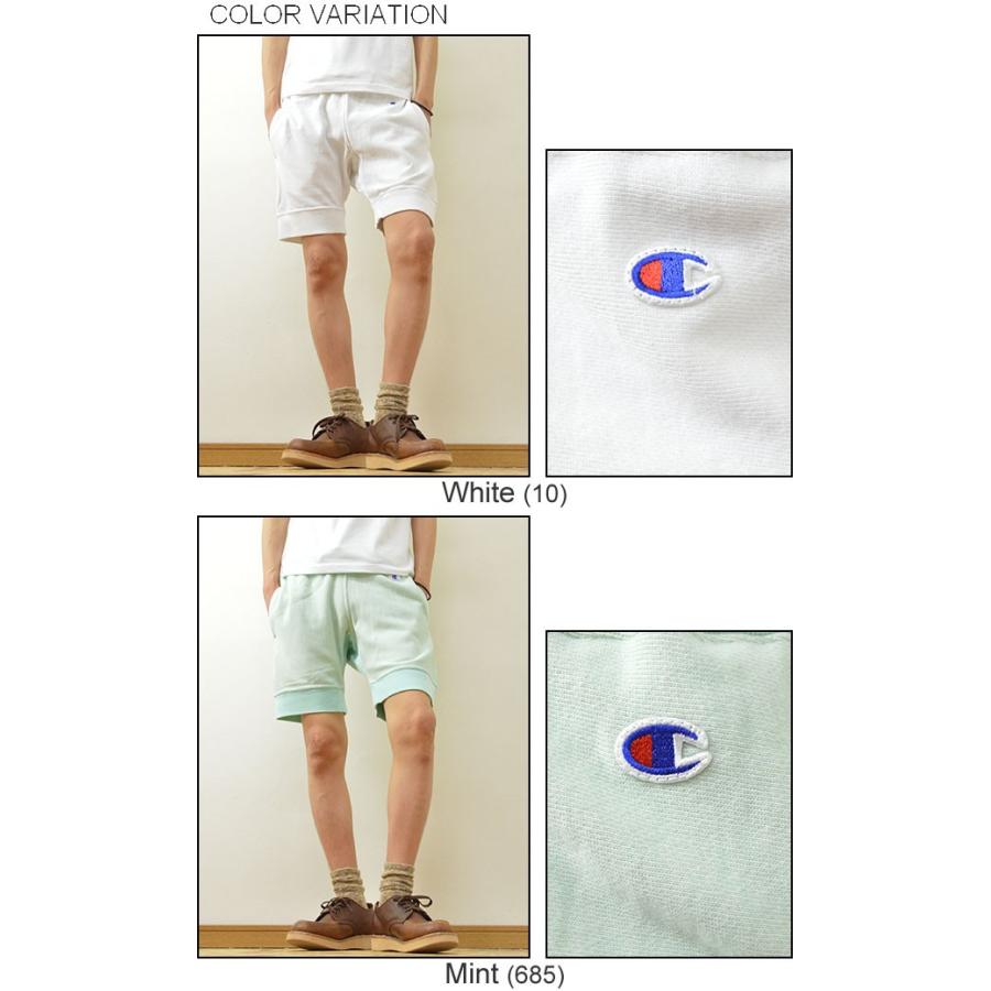 Champion（チャンピオン） リバースウィーブ 無地 ショートパンツ