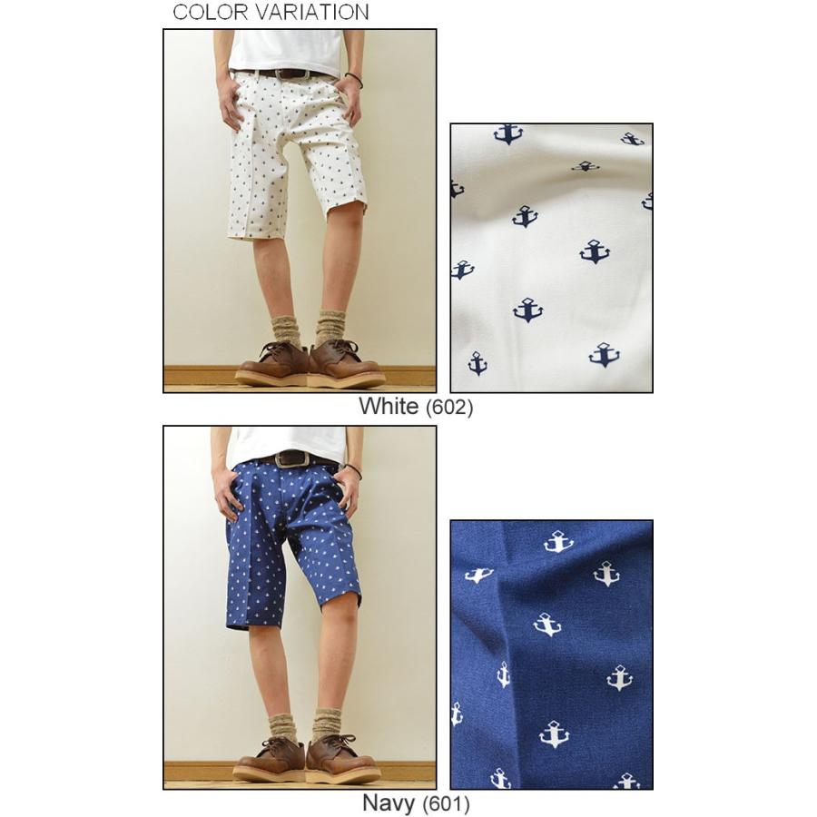 RED KAP（レッドキャップ） Regular Jeans Cut Shorts ショートパンツ メンズ 柄ショーツ ワークパンツ ハーフ チノパンツ イカリ カモフラ 迷彩 バンダナ PS51J | RED KAP | 03