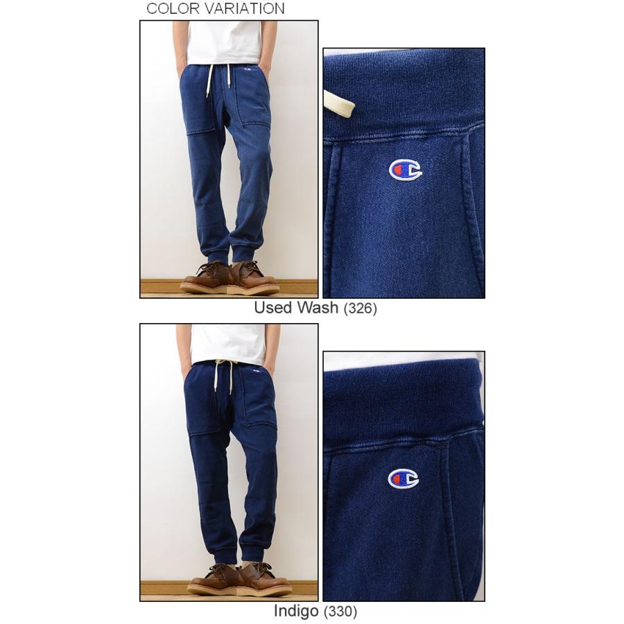 Champion チャンピオン リバースウィーブ インディゴ スウェット リブ