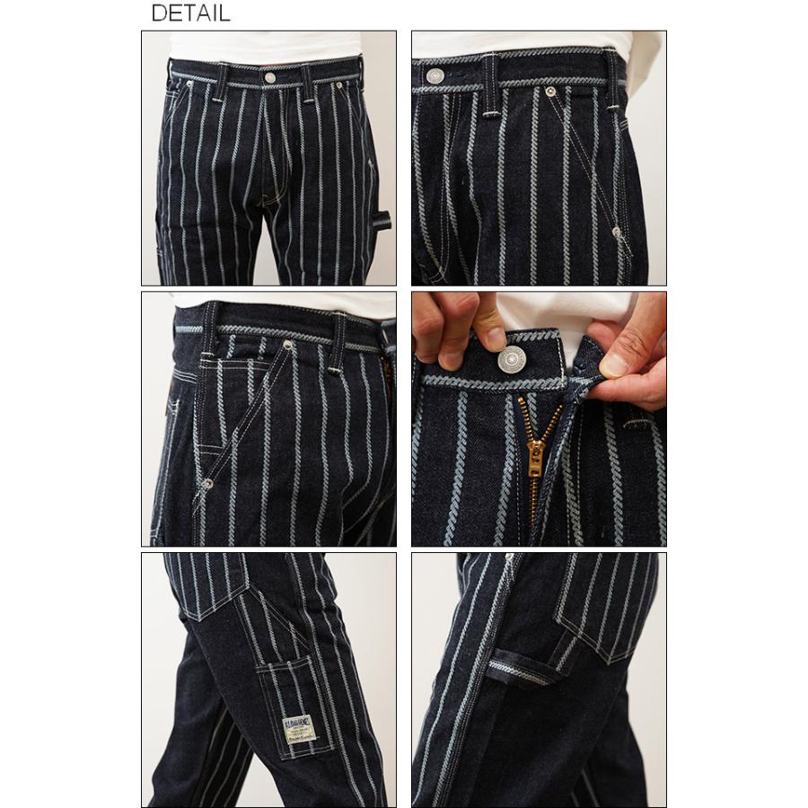 KOJIMA GENES 児島ジーンズ ペインター パンツ ワーク デニム ジーンズ ズボン ロープ ウォバッシュ コンボ アメカジ ストリート アウトドア キャンプ RNB-1302 | 児島ジーンズ | 01