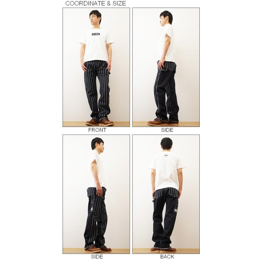 KOJIMA GENES 児島ジーンズ ペインター パンツ ワーク デニム ジーンズ ズボン ロープ ウォバッシュ コンボ アメカジ ストリート アウトドア キャンプ RNB-1302 | 児島ジーンズ | 03