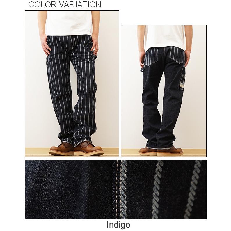 KOJIMA GENES 児島ジーンズ ペインター パンツ ワーク デニム ジーンズ ズボン ロープ ウォバッシュ コンボ アメカジ ストリート アウトドア キャンプ RNB-1302 | 児島ジーンズ | 04