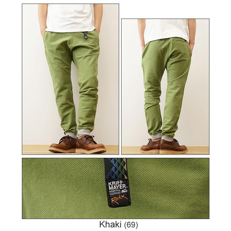 ROKX × KRIFF MAYER  ロックス×クリフメイヤー MG WOOD PANTS エムジー ウッド パンツ コラボ メンズ チノパン アウトドア キャンプ ストリート 2034001 | ROKX | 05