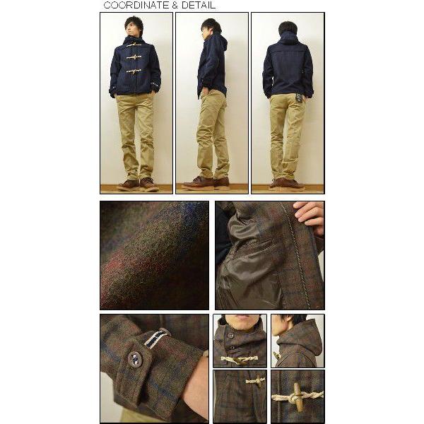 CORISCO（コリスコ） メルトンウール素材 フード付き ショートダッフル