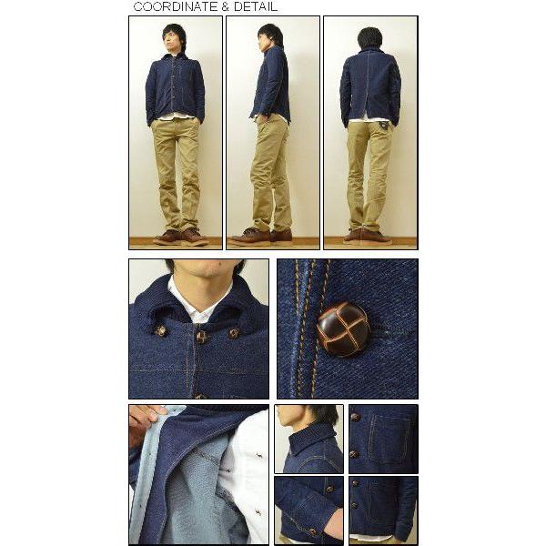 CORISCO（コリスコ） インディゴ染め カット生地 ドンキージャケット