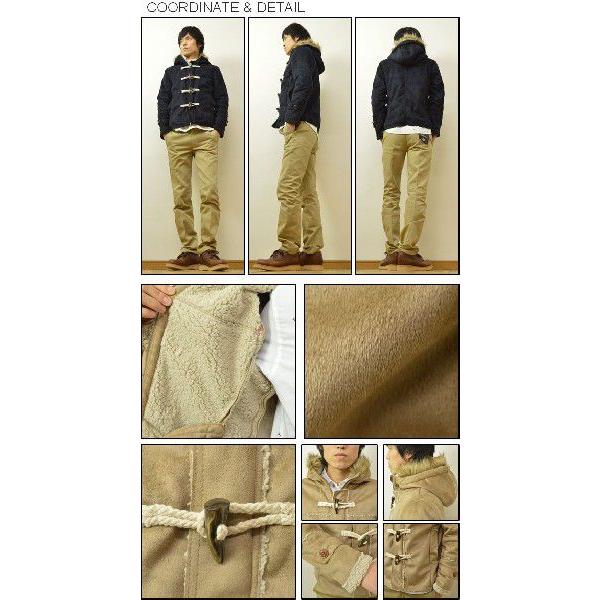 Beno(ビーノ) フェイクムートン ショート ダッフルコート Beno(ビーノ) フェイクムートン ショート ダッフルコート