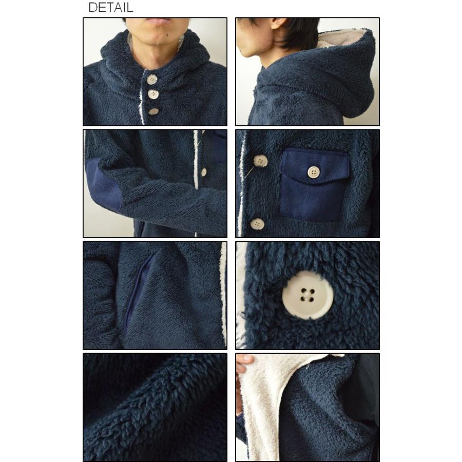 Lens Concave（レンズコンケイブ） ボア フリース マウンテン パーカー