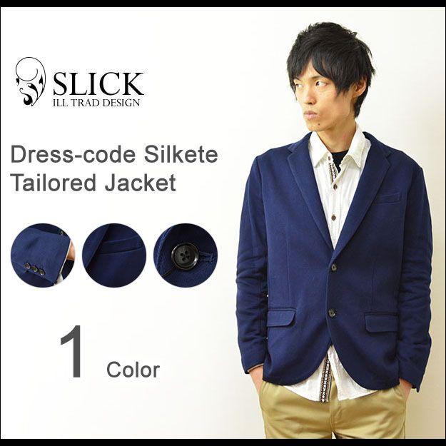 SLICK（スリック） ドレスコード シルケット テーラードジャケット 