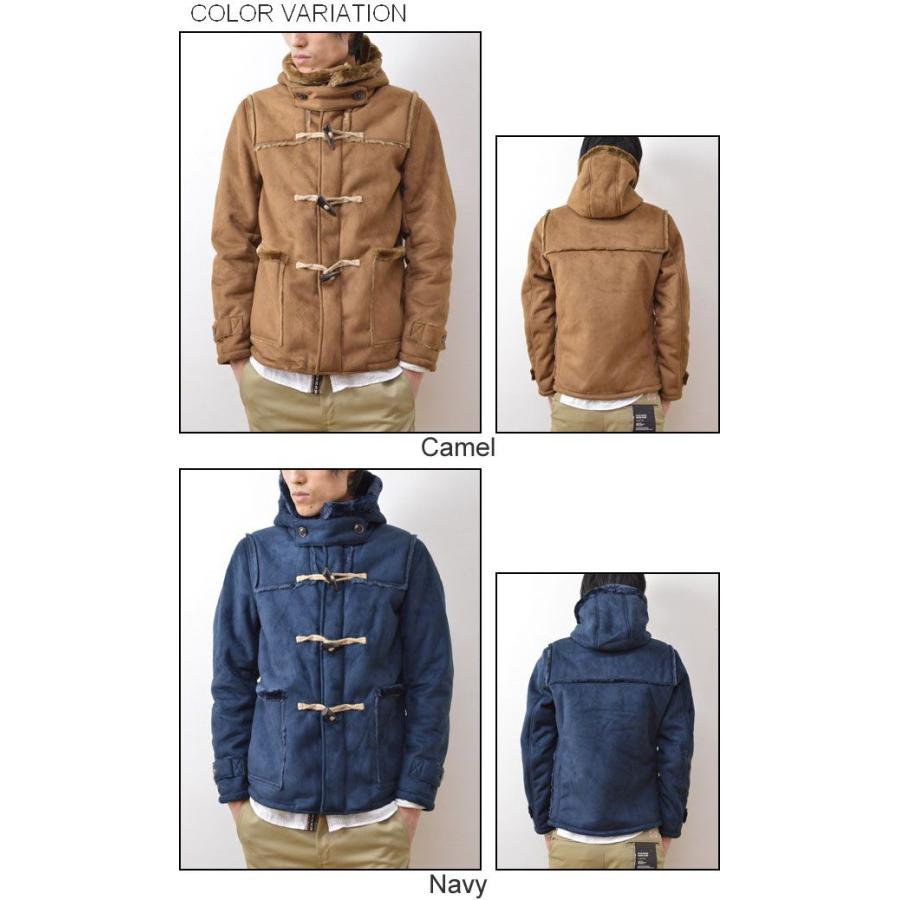 Revo.（レヴォ） フェイク ムートン ショート ダッフルコート メンズ ジャケット アウター レボ TH-1748 | Revo. | 03