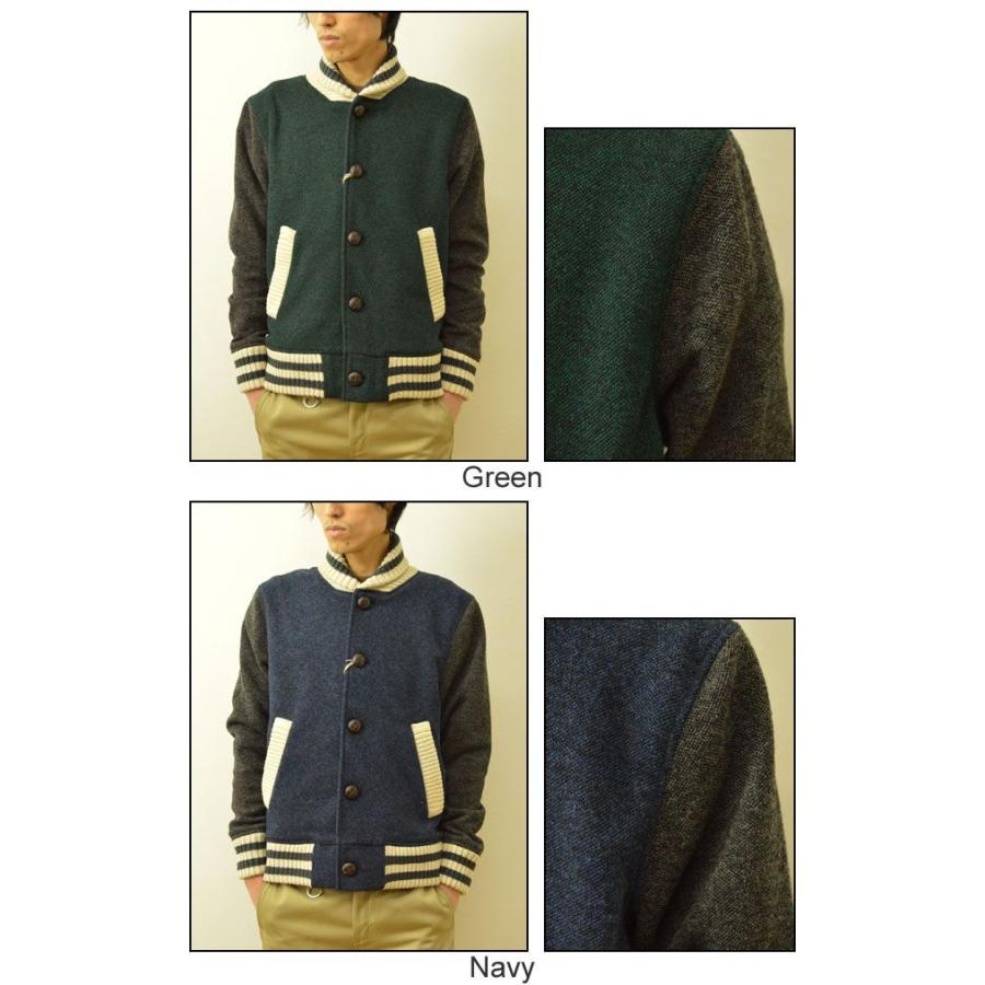 Revo.（レヴォ） 圧縮ニット スタジアム ジャケット メンズ ブルゾン アウター ウール レボ TH-1814 | Revo. | 04