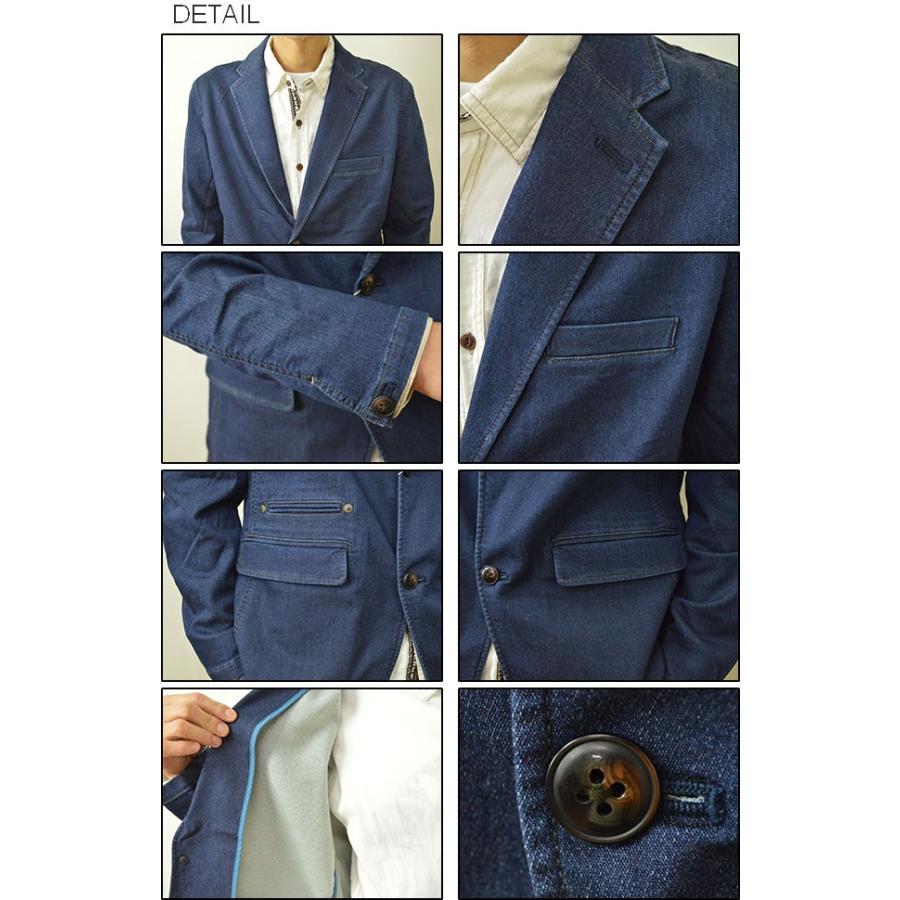 EVISU - エヴィス 希少 大きいサイズ ヤマネ 濃紺 デニム テーラード 