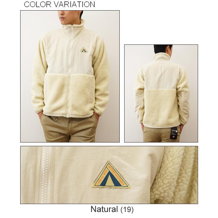 ジーンズ ボアフリースJKT オリジナル シープボア × ナイロン フリース