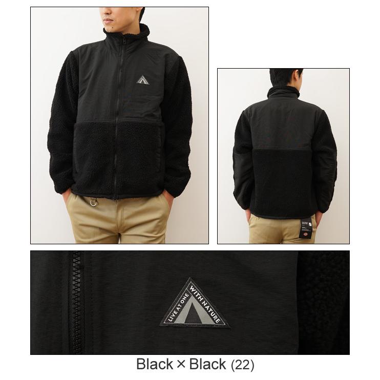 ジーンズ ボアフリースJKT オリジナル シープボア × ナイロン フリース