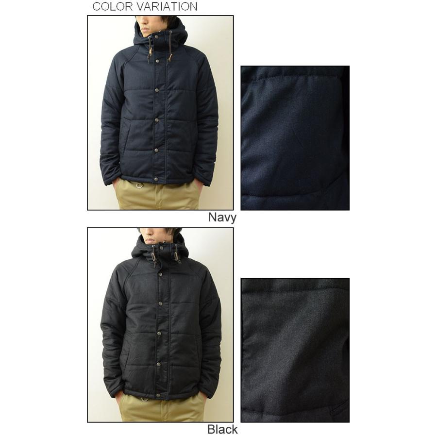 Revo.（レヴォ） へリンボーン 起毛 中綿 ダウンジャケット メンズ フード 無地 プレーン 秋冬アウター スリム タイト 細身 シンプル キルティング レボ TH-2055 | Revo. | 03