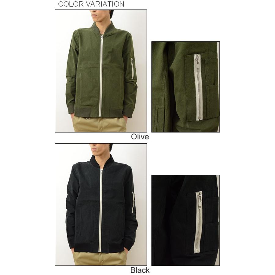 Revo. レヴォワッシャー ツイル 素材 MA-1 タイプ ジャケット メンズ レディース アウター ボンバー ブルゾン ミリタリー ストリート モード キレイめ TH-2205 | Revo. | 03