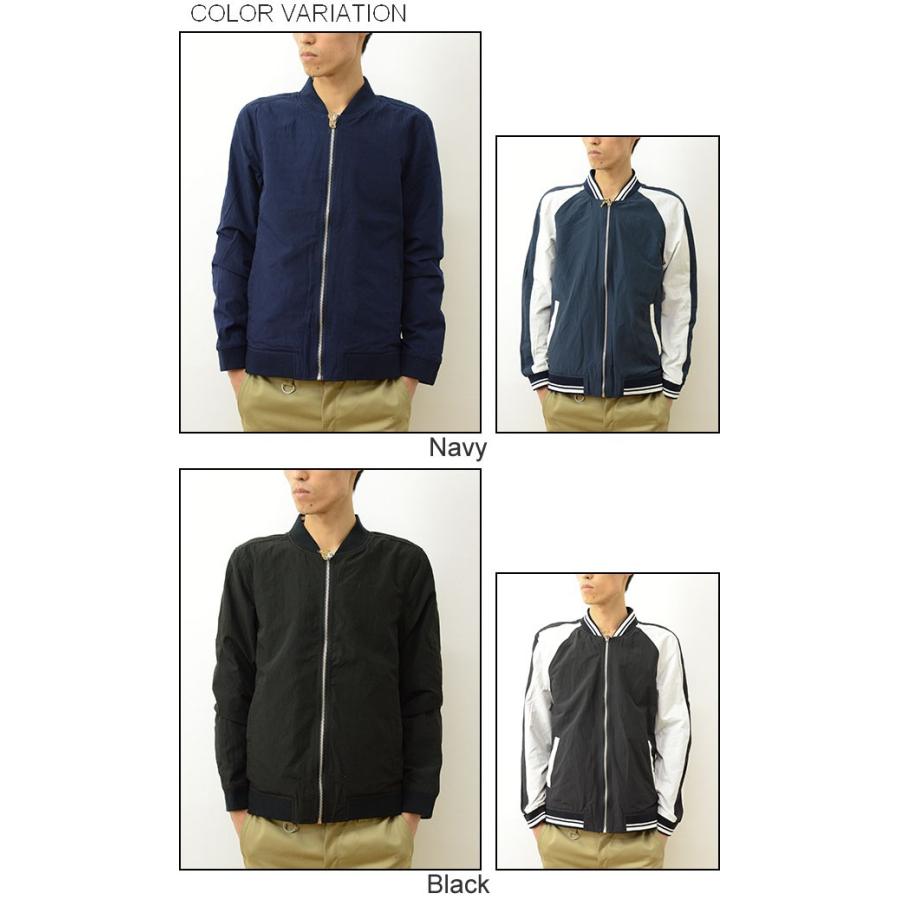 Revo. レヴォ MA-1 × スカジャン リバーシブル ジャケット メンズ スーベニア ブルゾン スリム タイト 細身 ナイロン ツイル シンプル 横須賀 レボ TH-2204 | Revo. | 03