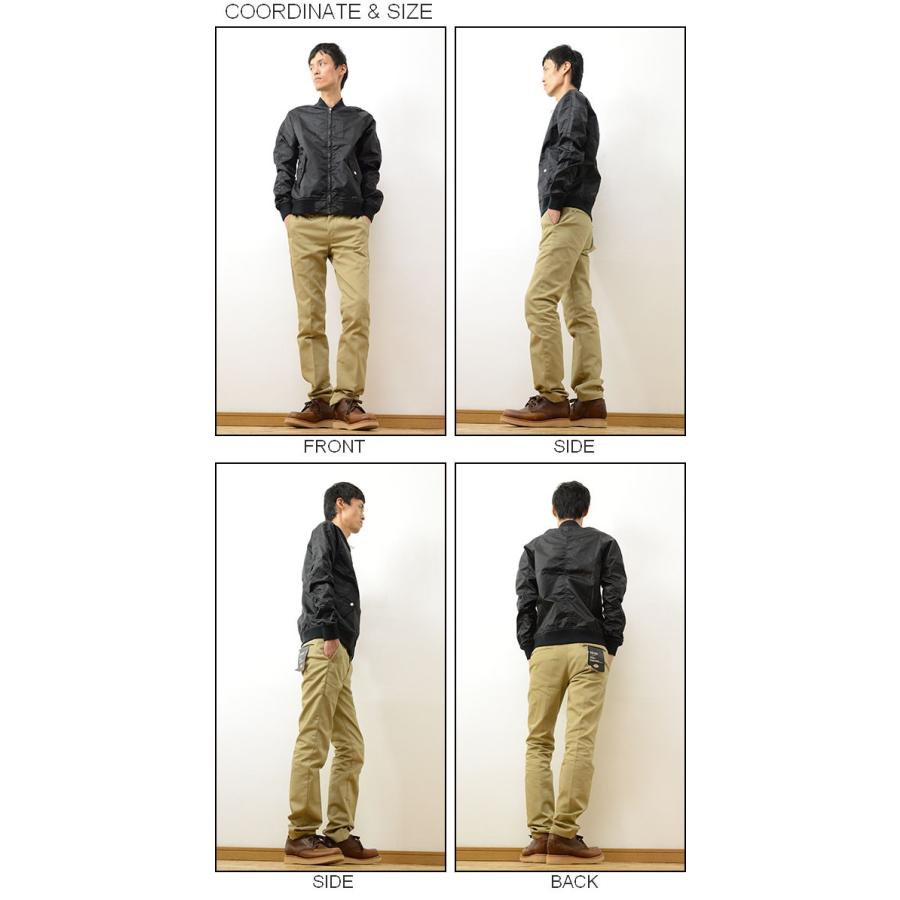 Revo. レヴォ ヘビー ナイロン MA-1 タイプ ジャケット メンズ ミリタリー アウター ボンバー ブルゾン スリム タイト 細身 ＭＡ１ アメカジ レボ TH-2066 | Revo. | 01