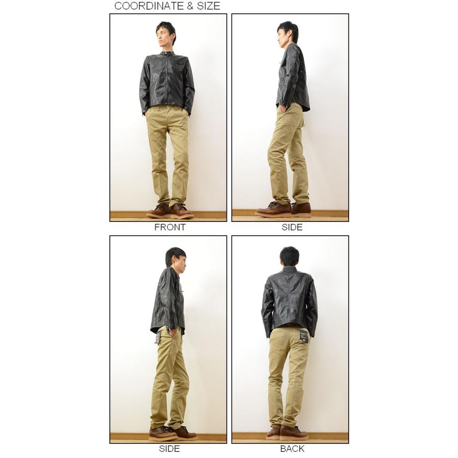 Revo. レヴォ PU レザー シングル ライダース ジャケット  メンズ アウター ブルゾン ジャケット スリム タイト 細身 革ジャン 皮 アメカジ レボ TH-2195 | Revo. | 01