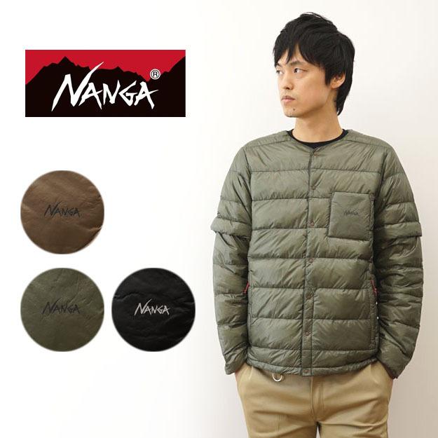 NANGA ナンガ INNER DOWN CARDIGAN DETACHABLE SLEEVE インナー NANGA ナンガ INNER DOWN CARDIGAN DETACHABLE SLEEVE インナー