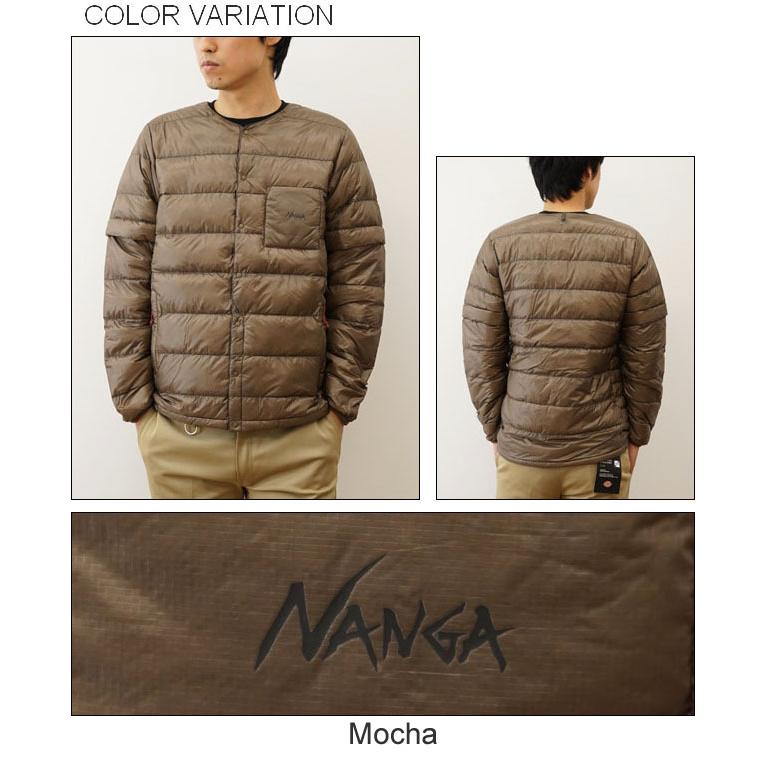 NANGA（ナンガ） INNER DOWN CARDIGAN DETACHABLE SLEEVE インナー