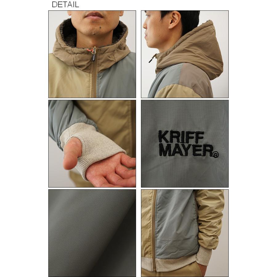 KRIFF MAYER（クリフメイヤー） ひっくり ジャケット ボア フリース
