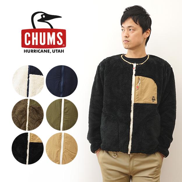 CHUMS（チャムス） フリース ジャケット エルモ リバーシブル ブルゾン
