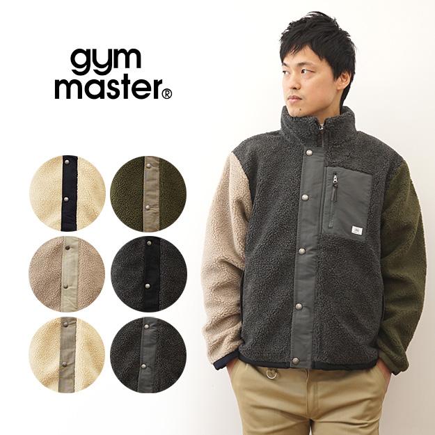 gym master ジムマスター マンパ リバーシブル マウンテン パーカー ジャケット メンズ ボア アウトドア キャンプ 大きい サイズ XL もこもこ フワフワ G933609 | gym master