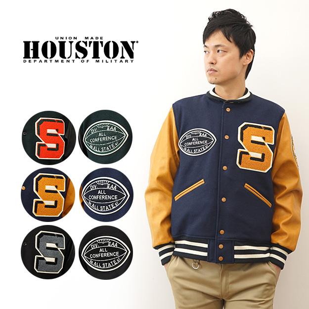 HOUSTON ヒューストン スタジャン メルトン アワード ジャケット HOUSTON ヒューストン スタジャン メルトン アワード ジャケット