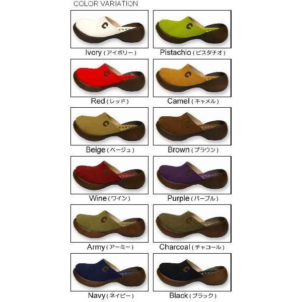 CANOE egg heel（カヌーエッグヒール） Canvas Sabo キャンバスサボ レディースシューズ サンダル【C-584】【C584】 | ビッグフット | 03