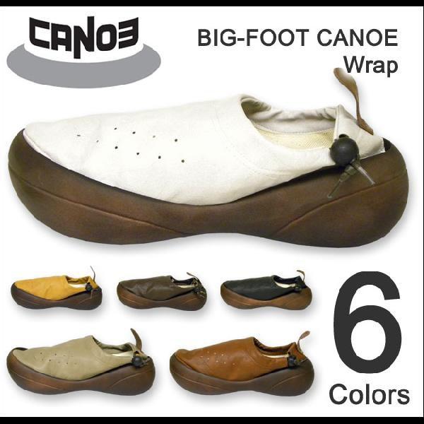 BIG-FOOT CANOE（ビッグフットカヌー） Wrap ビッグフットラップ PU合成皮革シューズ 【C-300】【C300】 | 