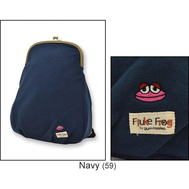 gym master（ジムマスター） がまぐち リュックサック メンズ レディース バックパック ディパック バッグ カエル刺繍 Fluke Frog ユニセックス G121323 | gym master | 05