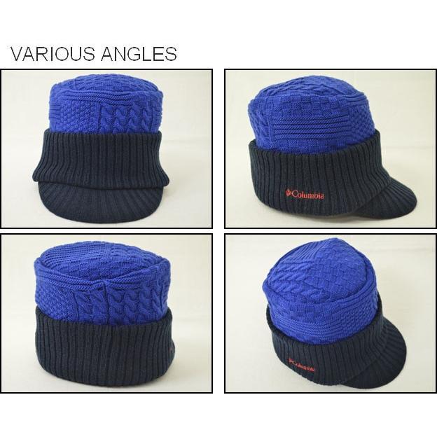 Columbia（コロンビア） ノースヌーベ ニットキャップ North Nube Knit Cap つば付き ニット帽 メンズ レディース 帽子 アウトドア スノボー スキー 小物 PU5004｜robinjeansbug｜02