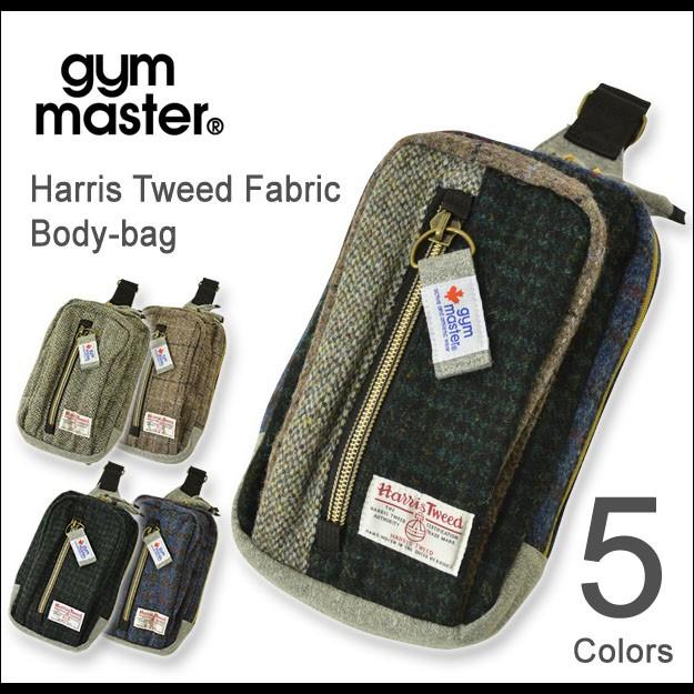 Gym Master ジムマスター ハリスツイード ボディバッグ ショルダー メンズ レディース コイルビッグジップ コラボ 別注 Harristweed チェック柄 G Jeansbug 通販 Yahoo ショッピング