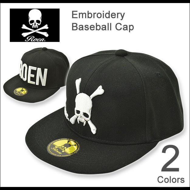 Roen（ロエン） 刺繍 ベースボールキャップ メンズ レディース BB 帽子