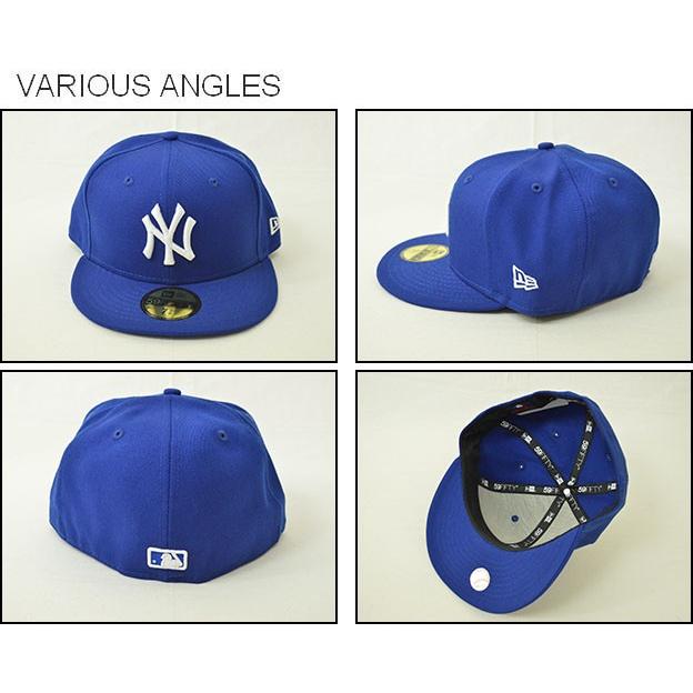 NEW ERA（ニューエラ） 59FIFTY ニューヨークヤンキース BBキャップ ベースボール ウール メンズ レディース 帽子 定番 アメリカ アメカジ ストリート NY 11121｜robinjeansbug｜02