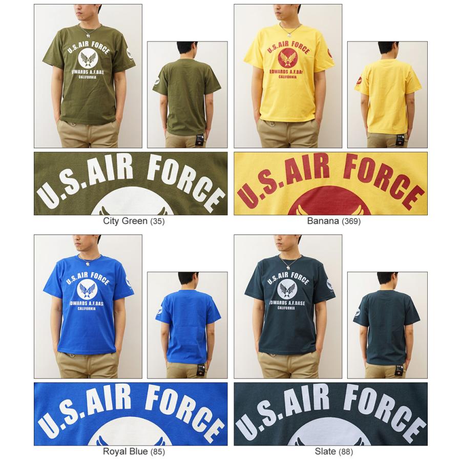 Tシャツ メンズ 半袖 U.S. AIR FORCE CA エアフォース ミリタリー オリジナル プリント レディース 大きいサイズ JEANS BUG ジーンズバグ ブランド ST-CA | JEANS BUG | 05