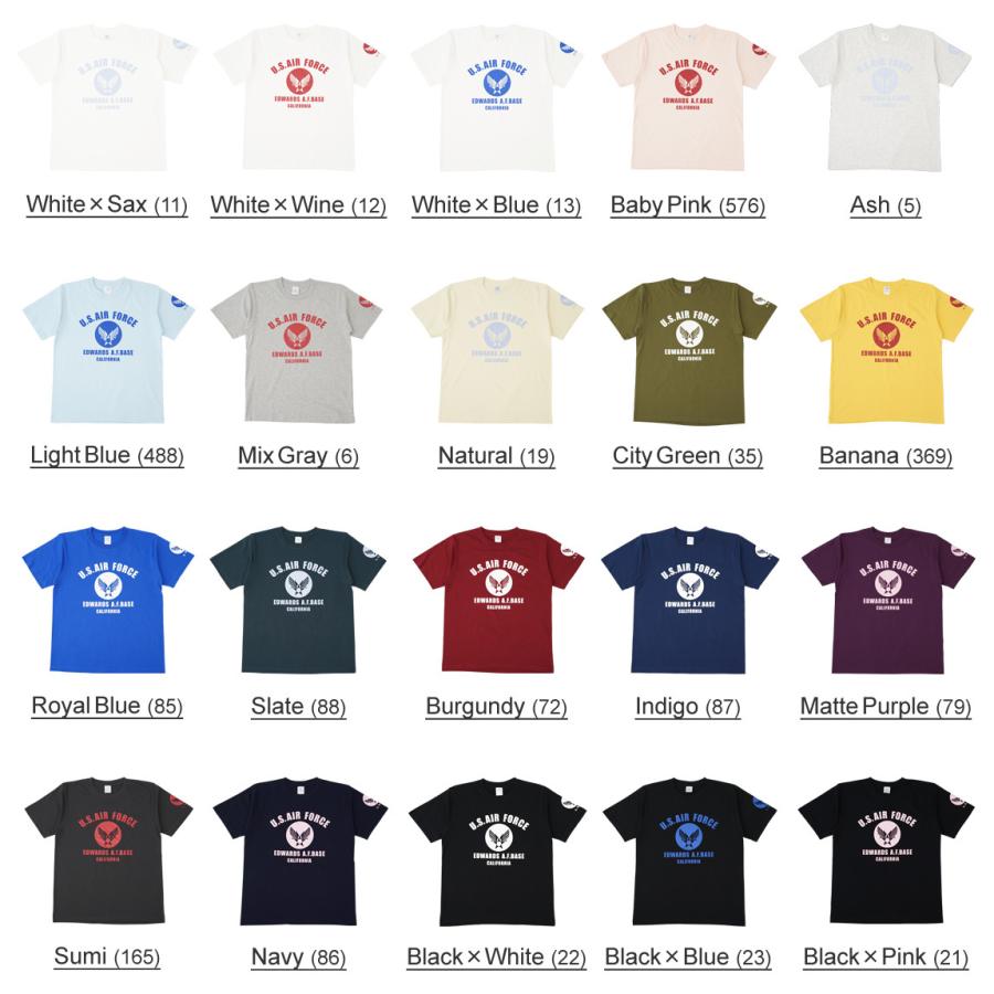 Tシャツ メンズ 半袖 U.S. AIR FORCE CA エアフォース ミリタリー オリジナル プリント レディース 大きいサイズ JEANS BUG ジーンズバグ ブランド ST-CA | JEANS BUG | 08