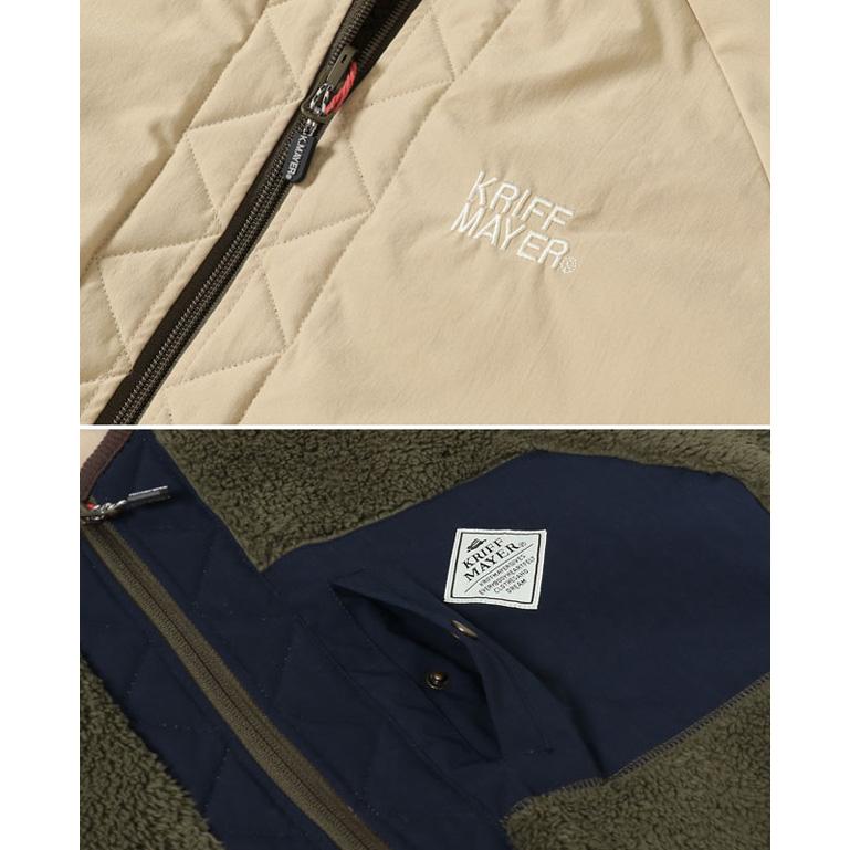 KRIFF MAYER クリフメイヤー ジャケット レディース ひっくり ノーカラー アウター フリース オーバーサイズ ビッグシルエット モコモコ ふわふわ 2213504L | KRIFF MAYER | 12
