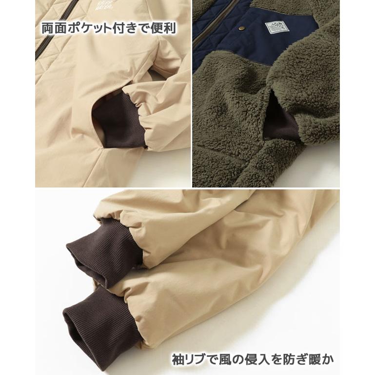 KRIFF MAYER クリフメイヤー ジャケット レディース ひっくり ノーカラー アウター フリース オーバーサイズ ビッグシルエット モコモコ ふわふわ 2213504L | KRIFF MAYER | 13