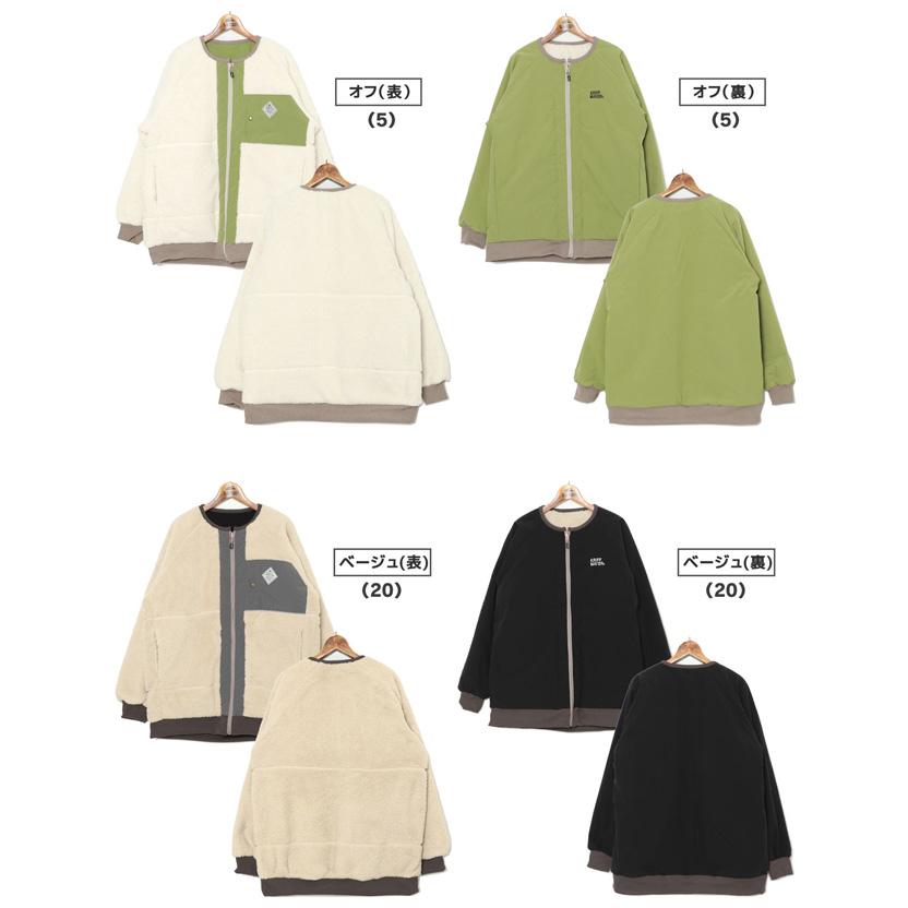 KRIFF MAYER クリフメイヤー ジャケット レディース ひっくり ノーカラー アウター フリース オーバーサイズ ビッグシルエット モコモコ ふわふわ 2213504L | KRIFF MAYER | 14