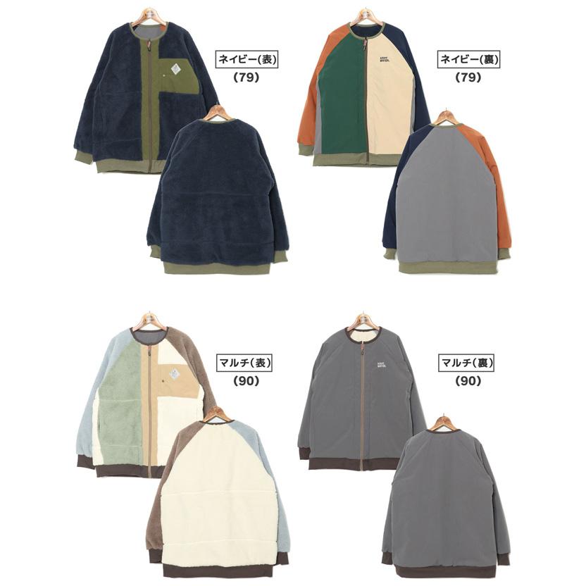 KRIFF MAYER クリフメイヤー ジャケット レディース ひっくり ノーカラー アウター フリース オーバーサイズ ビッグシルエット モコモコ ふわふわ 2213504L | KRIFF MAYER | 16