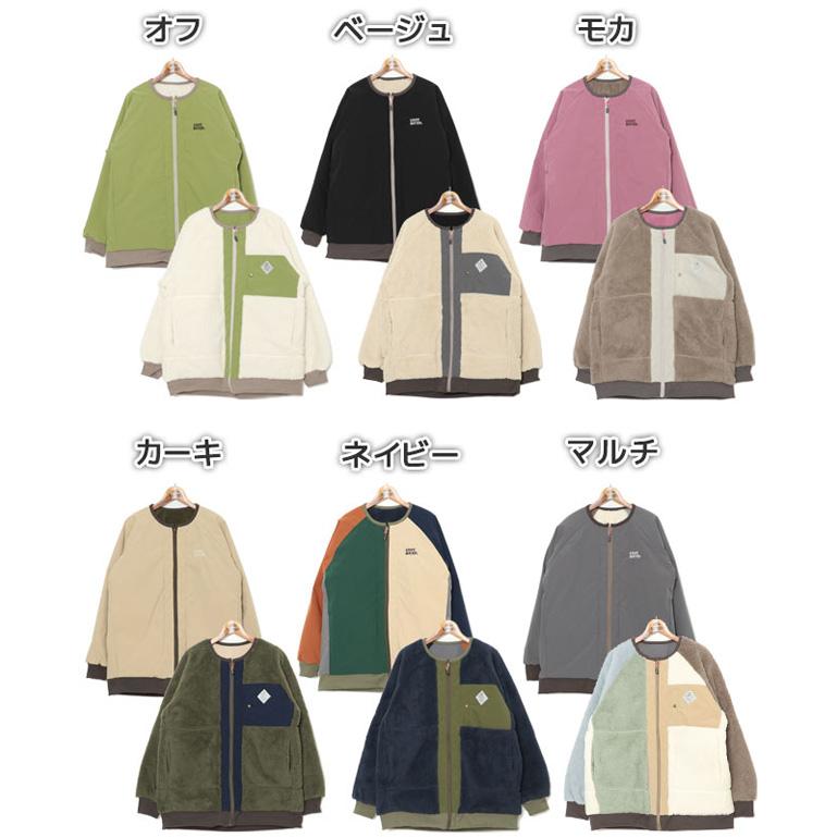 KRIFF MAYER クリフメイヤー ジャケット レディース ひっくり ノーカラー アウター フリース オーバーサイズ ビッグシルエット モコモコ ふわふわ 2213504L | KRIFF MAYER | 17