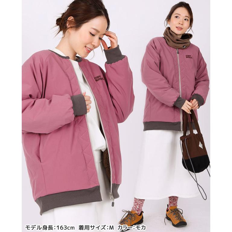 KRIFF MAYER クリフメイヤー ジャケット レディース ひっくり ノーカラー アウター フリース オーバーサイズ ビッグシルエット モコモコ ふわふわ 2213504L | KRIFF MAYER | 06
