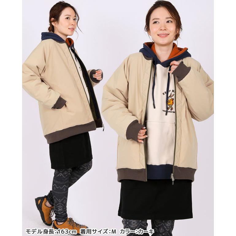 KRIFF MAYER クリフメイヤー ジャケット レディース ひっくり ノーカラー アウター フリース オーバーサイズ ビッグシルエット モコモコ ふわふわ 2213504L | KRIFF MAYER | 07