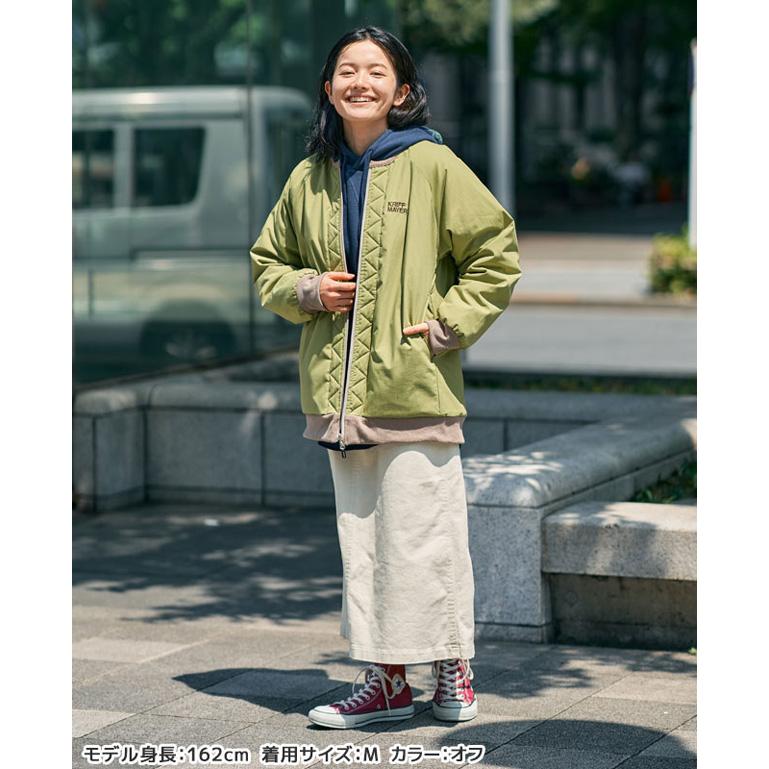 KRIFF MAYER クリフメイヤー ジャケット レディース ひっくり ノーカラー アウター フリース オーバーサイズ ビッグシルエット モコモコ ふわふわ 2213504L | KRIFF MAYER | 08
