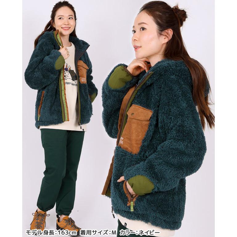 KRIFF MAYER クリフメイヤー シャギー ボア フード ジャケット レディース フリース パーカー フーディ アウトドア キャンプ ふわふわ モコモコ 秋冬 2214403L | KRIFF MAYER | 08