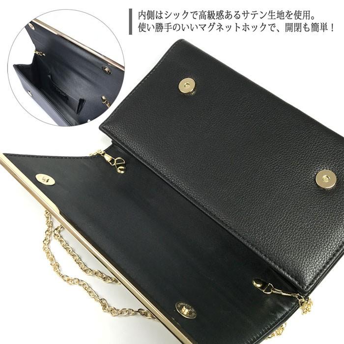 パーティーバッグ クラッチバッグ ウェディング 結婚式 披露宴 レザー 大きめ |  | 05