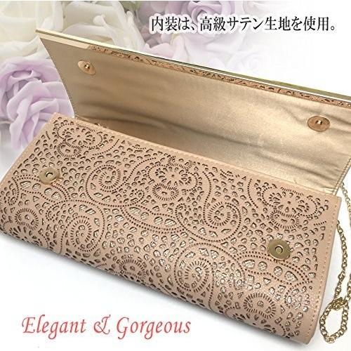 パーティーバッグ クラッチバッグ ウェディング 結婚式 披露宴 フォーマルバッグ 大きめ |  | 06