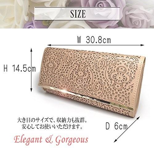 パーティーバッグ クラッチバッグ ウェディング 結婚式 披露宴 フォーマルバッグ 大きめ |  | 09